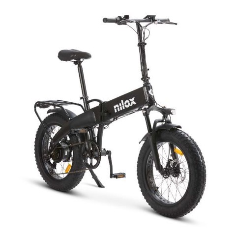 Nilox NXEBX10BK bicicletta elettrica Nero Alluminio, Acciaio 50,8 cm (20") 30,5 kg Litio