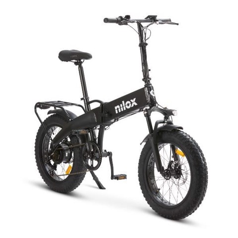 Nilox NXEBX10BK bicicletta elettrica Nero Alluminio, Acciaio 50,8 cm (20") Litio