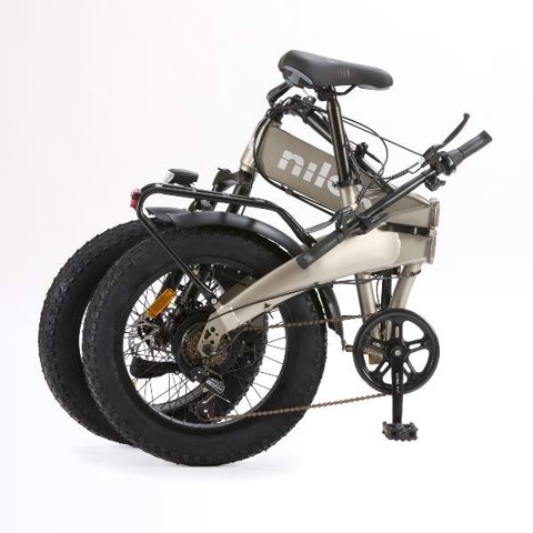 Nilox NXEBX10GR bicicletta elettrica Grigio Alluminio 50,8 cm (20") 30,5 kg Litio