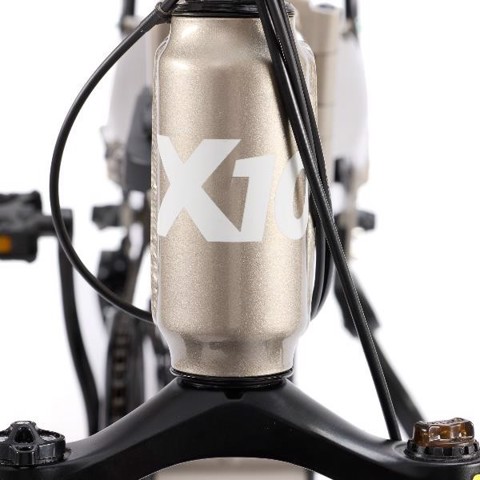 Nilox NXEBX10GR bicicletta elettrica Grigio Alluminio 50,8 cm (20") Litio