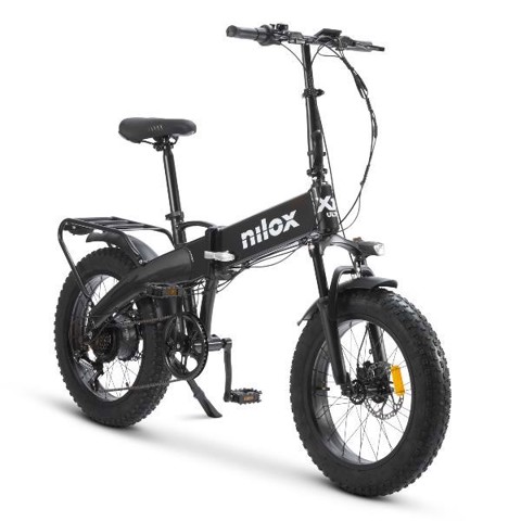 Nilox NXEBX10ULTRA bicicletta elettrica Nero Alluminio 50,8 cm (20") 28,5 kg Litio
