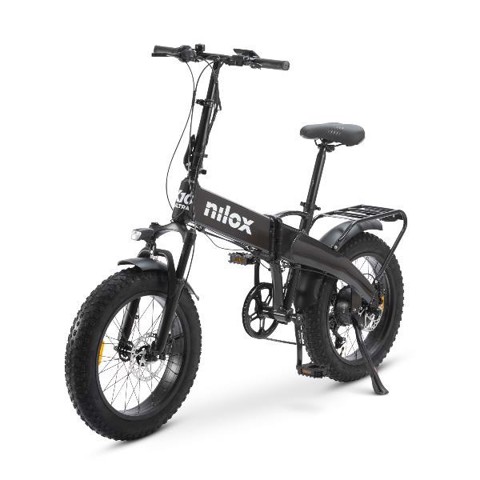 Nilox NXEBX10ULTRA bicicletta elettrica Nero Alluminio 50,8 cm (20") 28,5 kg Litio
