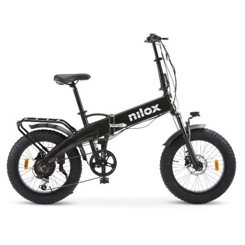 Nilox NXEBX10ULTRA bicicletta elettrica Nero Alluminio 50,8 cm (20") 28,5 kg Litio