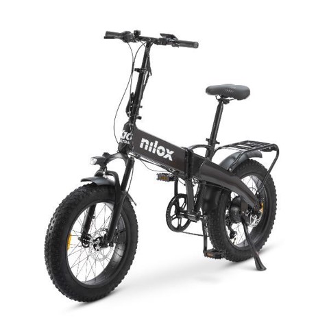Nilox NXEBX10ULTRA bicicletta elettrica Nero Alluminio 50,8 cm (20") 28,5 kg Litio