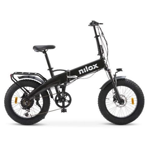 Nilox NXEBX10ULTRA bicicletta elettrica Nero Alluminio 50,8 cm (20") 28,5 kg Litio