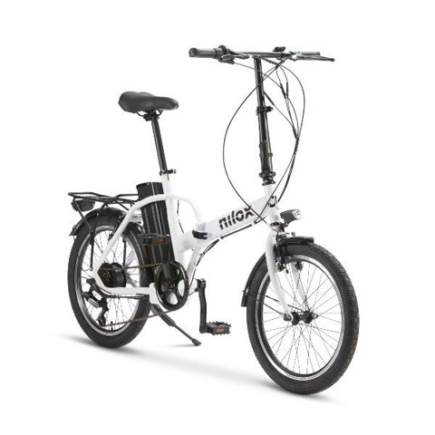 Nilox URBAN - eBike J1 Pro Bianco Acciaio 50,8 cm (20") 23,5 kg
