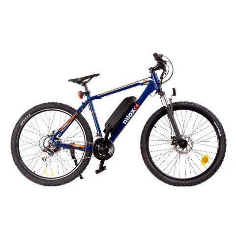 Nilox Bici Elettrica X6 PLUS Nero, Blu Alluminio 5,33 cm (2.1") 21 kg