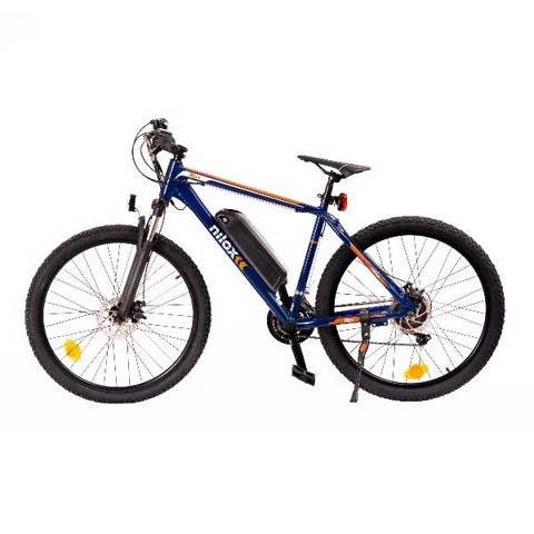 Nilox Bici Elettrica X6 PLUS Nero, Blu Alluminio 5,33 cm (2.1") 21 kg