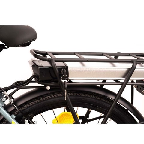 Nilox  Bici Elettrica X7 F Grigio Alluminio 66 cm (26") 22 kg