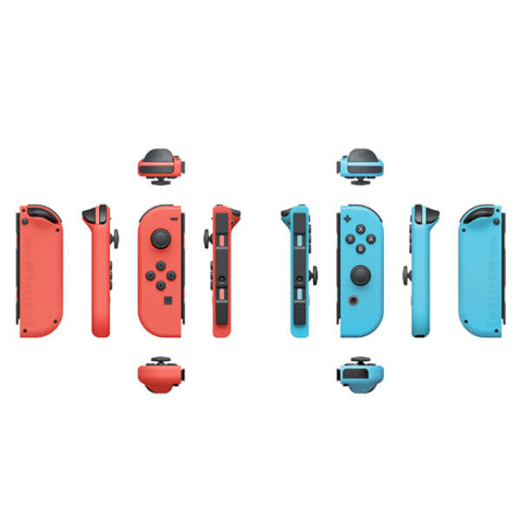 Nintendo Joy-Con Blu, Rosso Bluetooth Gamepad Analogico/Digitale Nintendo Switch