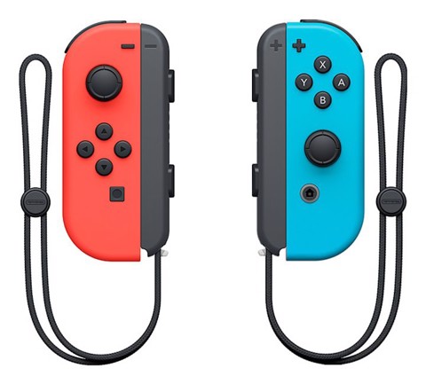 Nintendo Joy-Con (L)/(R) Neon Red/Neon Blue Rosso, Ciano Bluetooth Gamepad Analogico/Digitale Nintendo Switch