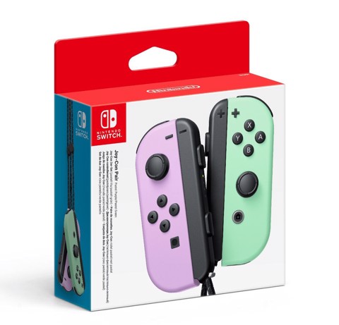 Nintendo Joy-Con Verde, Viola Bluetooth Gamepad Digitale Nintendo Switch, Nintendo Switch OLED