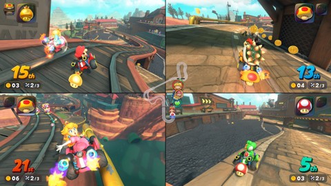 Nintendo Mario kart world Standard Tedesca, DUT, Inglese, ESP, Francese, ITA, Giapponese, Coreano, Portoghese, Russo Nintendo Switch 2