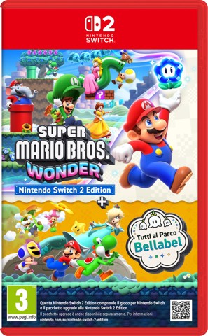 Nintendo Super Mario Bros. Wonder - Switch 2 Edition + Tutti al Parco Bellabel