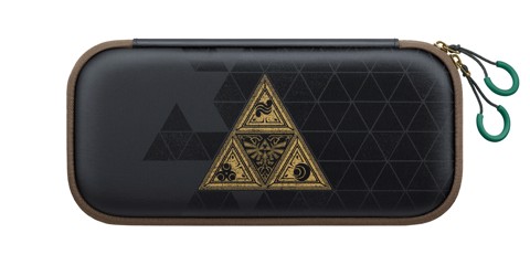 Nintendo Switch 2 Carrying Case & Screen Protector - The Legend of Zelda - 40th Anniversary Edition Custodia rigida Nero, Verde