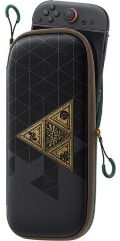 Nintendo Switch 2 Carrying Case & Screen Protector - The Legend of Zelda - 40th Anniversary Edition Custodia rigida Nero, Verde