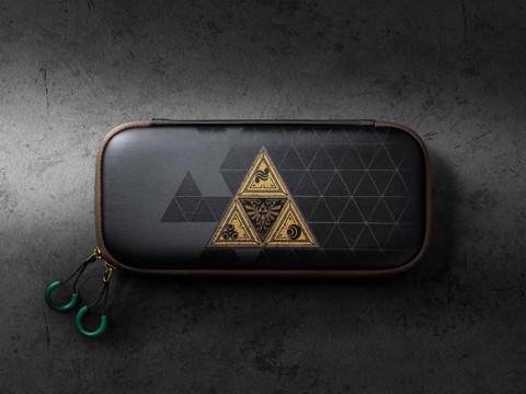 Nintendo Switch 2 Carrying Case & Screen Protector - The Legend of Zelda - 40th Anniversary Edition Custodia rigida Nero, Verde
