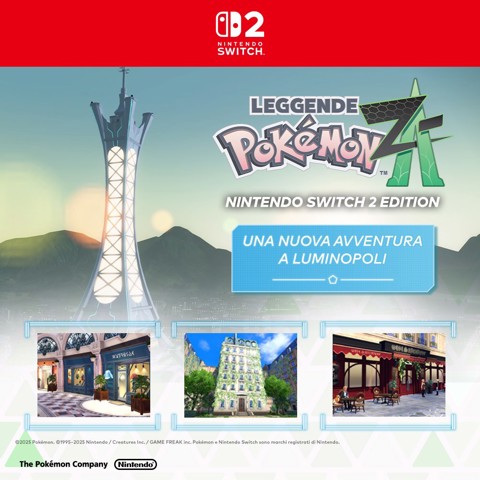 Nintendo Switch 2 + Leggende Pokémon: Z-A - Switch 2 edition