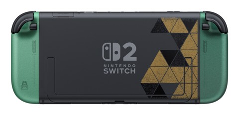 Nintendo Switch 2 - The Legend of Zelda - 40th Anniversary Edition console da gioco portatile 20,1 cm (7.9") 256 GB Touch screen Wi-Fi Nero, Verde, Oro