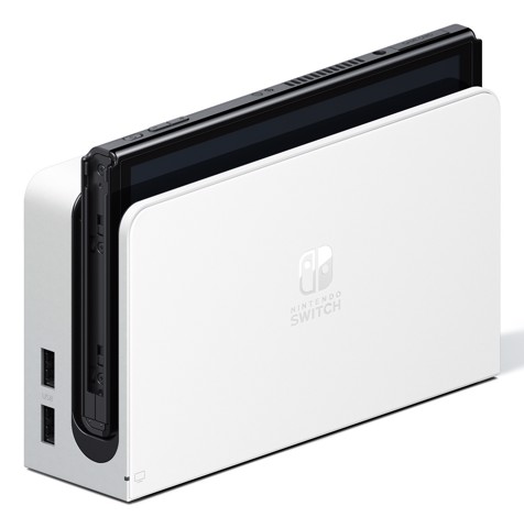 Nintendo Switch (modello Oled) Bianco, schermo 7 pollici