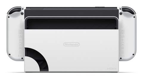 Nintendo Switch (modello Oled) Bianco, schermo 7 pollici