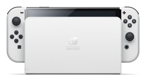 Nintendo Switch (modello Oled) Bianco, schermo 7 pollici