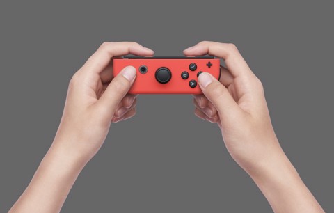 Nintendo Switch (modello Oled) Rosso neon/Blu neon, schermo 7 pollici