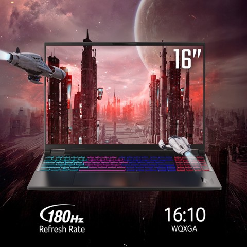 NOTEBOOK GAMING NITRO 16S AI AN16S-61-R3ZJ  - 16 POLLICI - NERO