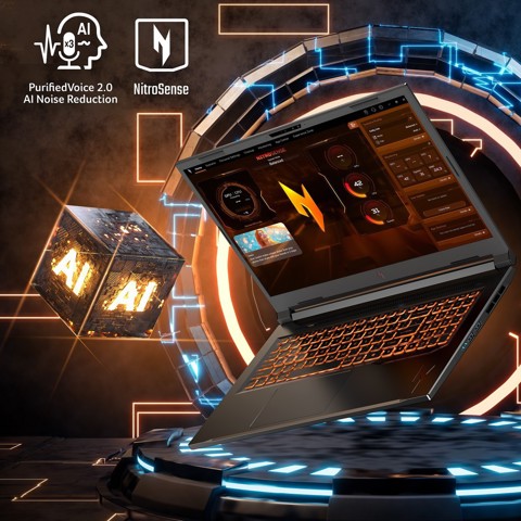NOTEBOOK GAMING NITRO V 17 AI ANV17-41-R6FD - 17.3 POLLICI - NERO
