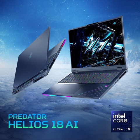 NOTEBOOK GAMING PREDATOR HELIOS 18 AI PH18-73-99H2 - 18 POLLICI - NERO