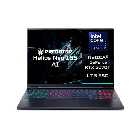 NOTEBOOK GAMING PREDATOR HELIOS NEO 16S AI PHN16S-71-99PU - 16 POLLICI - NERO