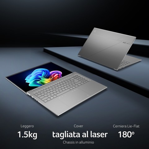 NOTEBOOK SWIFT GO 16 AI SFG16-74-75XA - 16 POLLICI - NERO