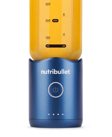 NutriBullet Flex – Mini Frullatore Compatto e Portatile, Ricaricabile USB-C, Smoothie Maker To Go, Blu (NBP013BL)