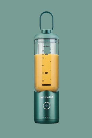 NutriBullet Flex – Mini Frullatore Compatto e Portatile, Ricaricabile USB-C, Smoothie Maker To Go, Verde (NBP013GR)