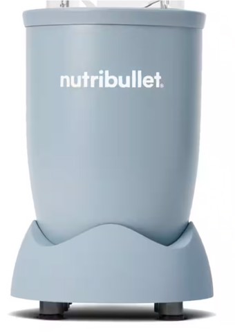 NutriBullet Pro – Frullatore Compatto e Potente, Estrattore di Nutrienti, Smoothie Maker, 900W, Azzurro Opaco (NB907MASL)