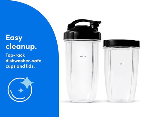 NutriBullet Pro – Frullatore Compatto e Potente, Estrattore di Nutrienti, Smoothie Maker, 900W, Bianco Opaco (NB907MAW)