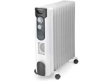Olimpia Splendid CaldoRad 9 Interno Grigio, Bianco 2000 W Riscaldatore ambiente elettrico a olio