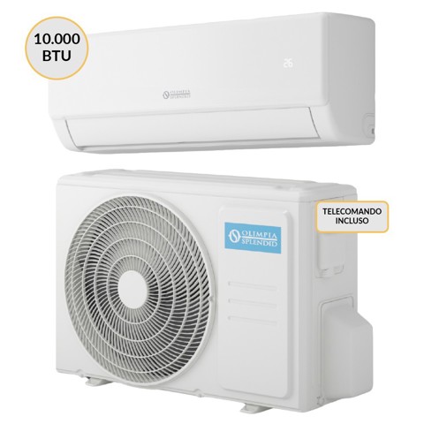 Olimpia Splendid Condizionatore MONO split Inverter 10000 btu Wi-Fi OSCAAQH10EI + OSSAAQH10EI Climatizzatore Fisso