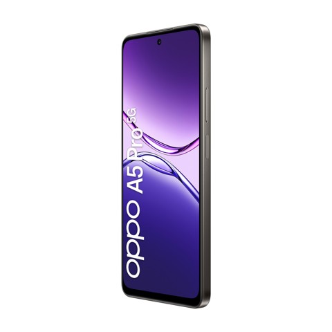 OPPO A5 Pro 5G Smartphone, Foto AI 50MP, Frontale 8MP, Display 6.67” 120HZ LCD HD+, 5800mAh, RAM 8(Esp4GB/6GB/8GB)+ROM 256GB (esp1TB), IP69, [Versione Italia], Black Brown