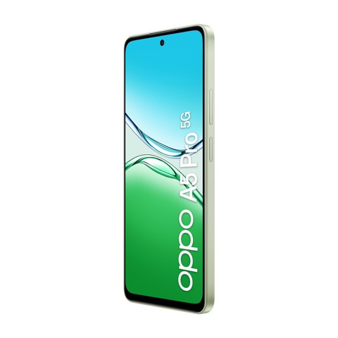 OPPO A5 Pro 5G Smartphone, Foto AI 50MP, Frontale 8MP, Display 6.67” 120HZ LCD HD+, 5800mAh, RAM 8(Esp4GB/6GB/8GB)+ROM 256GB (esp1TB), IP69, [Versione Italia], Olive Green