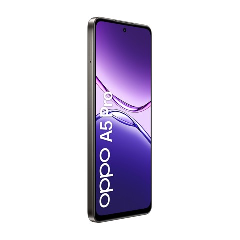 OPPO A5 Pro Smartphone, Foto AI 50MP, Frontale 8MP, Display 6.67” 90HZ LCD HD+, 5800mAh, RAM 8(Esp4GB/6GB/8GB)+ROM 256GB (esp1TB), IP69, [Versione Italia], Black Brown