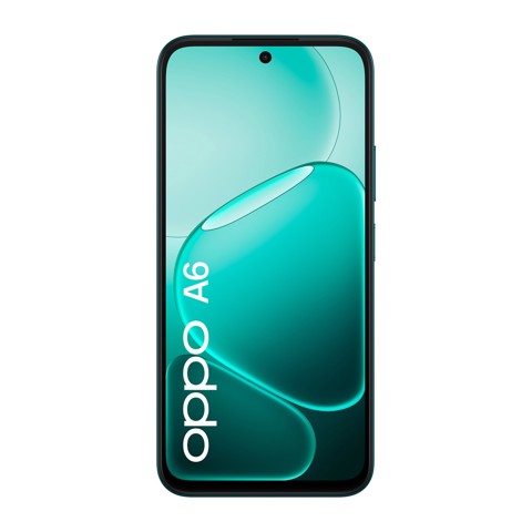 OPPO A6 AI Smartphone, doppia fotocamera 50MP+2, Selfie 8MP, Display 6.75” 120HZ IPS HD+, 6550mAh, RAM 6GB(Esp2GB/4GB/6GB)+ROM 256GB [Versione Italia], Sapphire Black