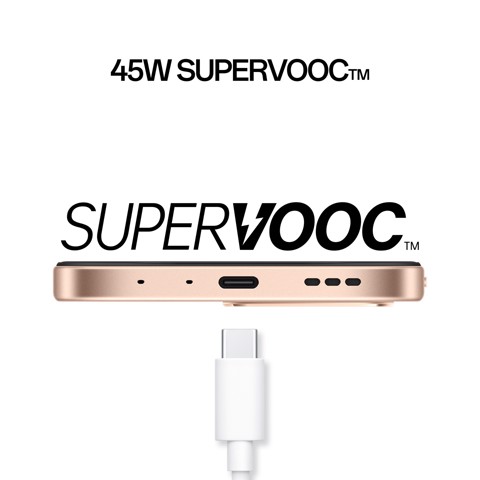 OPPO A6 AI Smartphone, doppia fotocamera 50MP+2, Selfie 8MP, Display 6.75” 120HZ IPS HD+, 6550mAh, RAM 6GB(Esp2GB/4GB/6GB)+ROM 256GB [Versione Italia], Aurora Gold