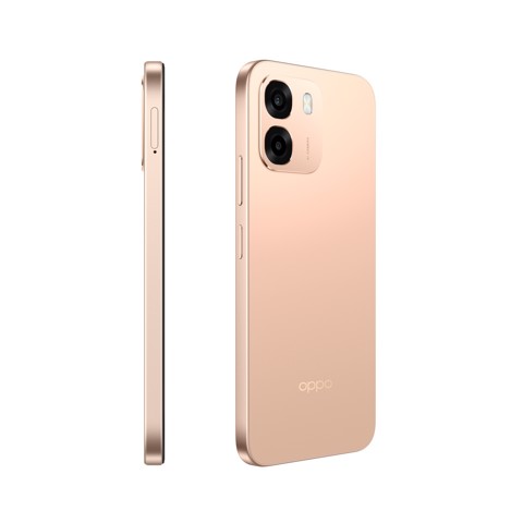 OPPO A6 AI Smartphone, doppia fotocamera 50MP+2, Selfie 8MP, Display 6.75” 120HZ IPS HD+, 6550mAh, RAM 6GB(Esp2GB/4GB/6GB)+ROM 256GB [Versione Italia], Aurora Gold