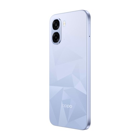 OPPO A6k AI Smartphone, doppia fotocamera 13MP+QVGA, Selfie 5MP, Display 6.75” 120HZ IPS HD+, 6100mAh, RAM 4GB(Esp1GB/2GB/4GB)+ROM 256GB [Versione Italia], Crystal Blue