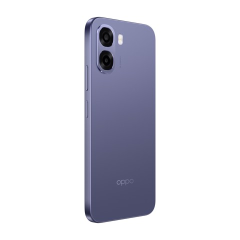OPPO A6x AI Smartphone, doppia fotocamera 13MP+QVGA, Selfie 5MP, Display 6.75” 120HZ IPS HD+, 6100mAh, RAM 4GB(Esp1GB/2GB/4GB)+ROM 128GB [Versione Italia], Black Purple