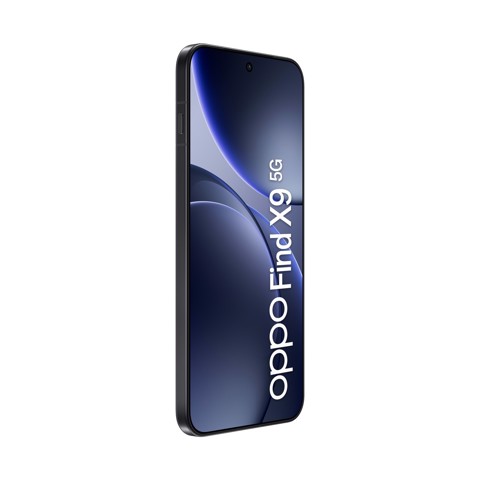 OPPO Find X9 5G AI Smartphone, Tripla Fotocamera 50+50+50MP, Selfie 32MP, Display 6.59” 120HZ AMOLED 1.5K, 7025mAh, RAM 12GB(Esp4GB/8GB/12GB)+ROM 512GB, [Versione Italia], Space Black