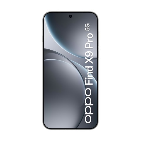 OPPO Find X9 Pro 5G AI Smartphone, Tripla Fotocamera 50+200+50MP, Selfie 50MP, Display 6.78” 120HZ AMOLED 1.5K, 7500mAh, RAM 16GB(Esp4GB/8GB/12GB)+ROM 512GB, [Versione Italia], Silk White