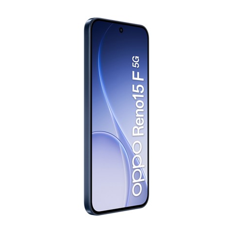 OPPO Reno15 F 5G AI Smartphone, Tripla fotocamera 50+8+2MP, Selfie 50MP, Display 6.57” 120HZ AMOLED FHD+, 6500mAh, RAM 8GB(Esp2GB/4GB/8GB)+ROM 256GB [Versione Italia], Twilight Black