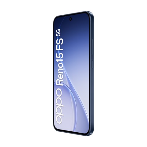 OPPO Reno15 FS 5G AI Smartphone, Tripla fotocamera 50+8+2MP, Selfie 50MP, Display 6.57” 120HZ AMOLED FHD+, 6500mAh, RAM 8GB(Esp2GB/4GB/8GB)+ROM 512GB [Versione Italia], Twilight Black